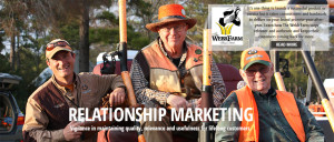Relationship Marketing for The Webb Farm