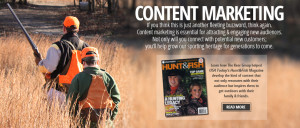Content Marketing for USA Today Hunt&Fish Magazine
